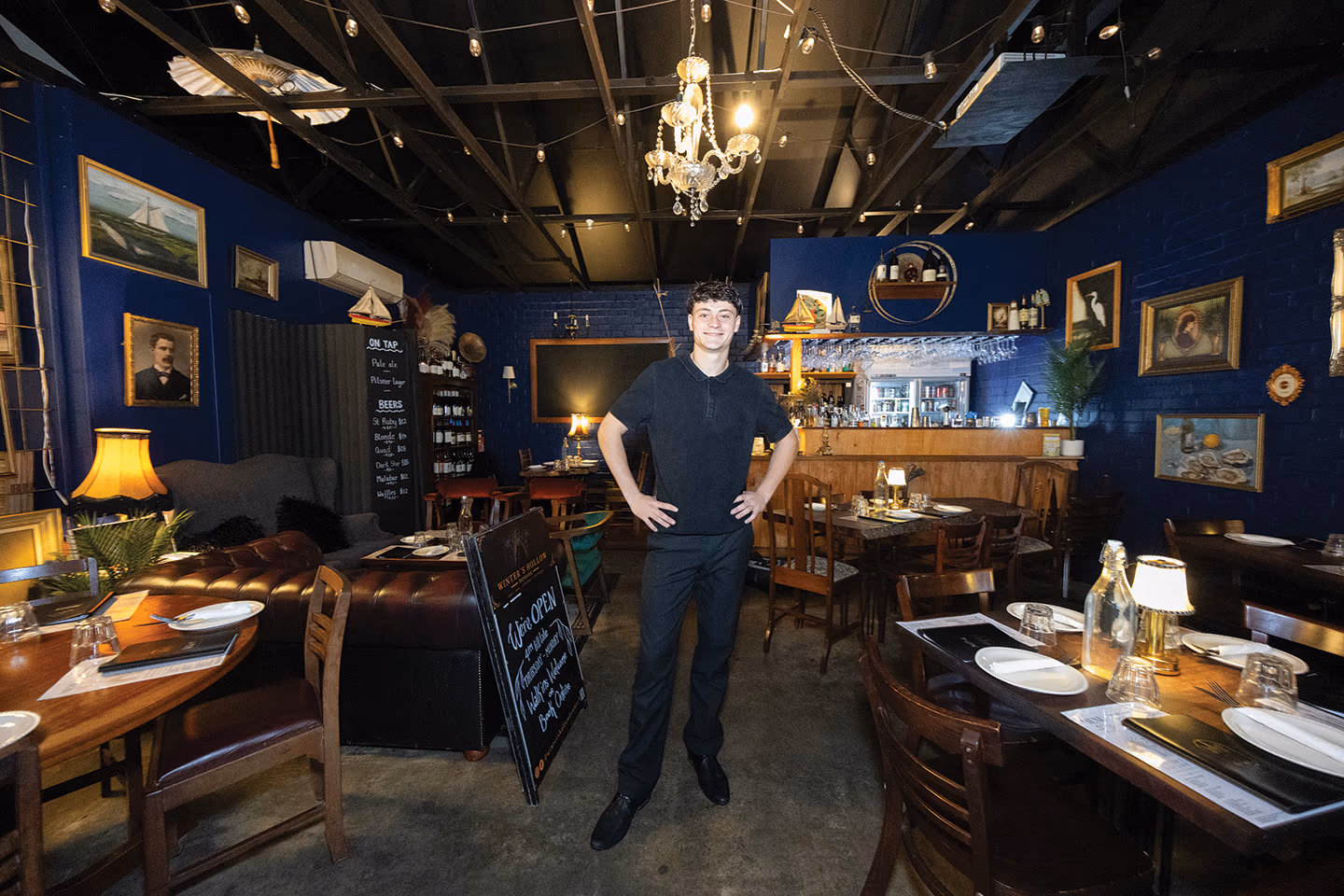 18-year-old Reuben Winter opens restaurant in Denmark, WA