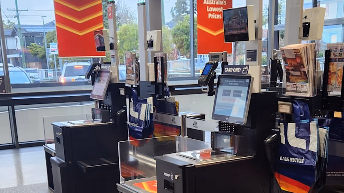 Aldi scraps mandatory bag checks at self-serve checkouts after staff report high levels of abuse